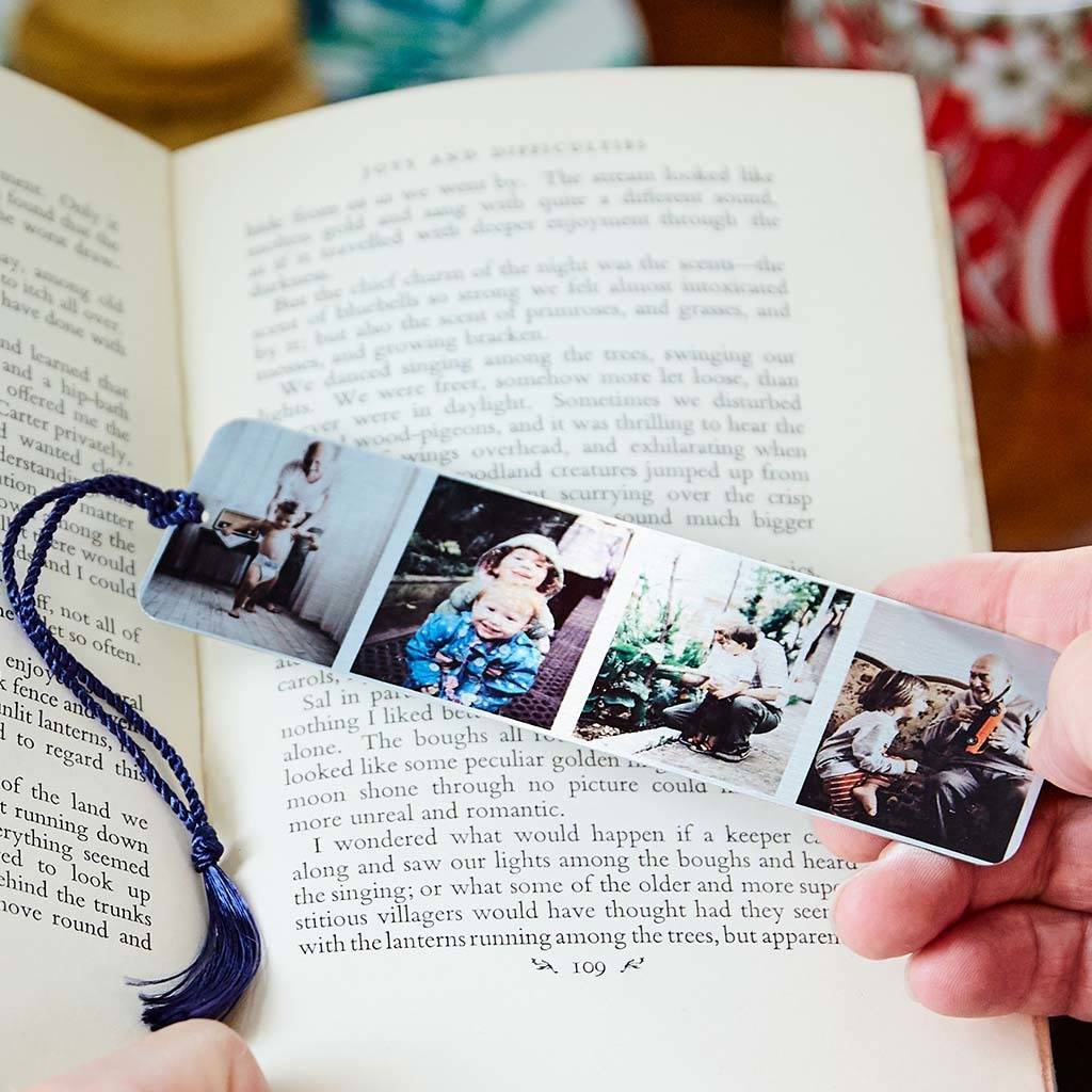 Personalised Special Occasion Metal Photo Bookmark, 1 of 6