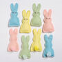 Easter Felt Craft Kit Eight Bunnies, thumbnail 3 of 4