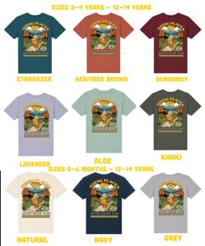 Going Places Kids Graphic Organic T Shirt, 2 of 4