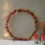Holly And Berry Faux Botanic Festive Wreath, thumbnail 2 of 2