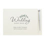 Personalised Botanical Wedding Guest Book, thumbnail 4 of 5