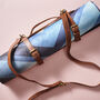 Personalised Leather Yoga Strap, thumbnail 1 of 9