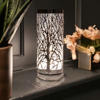 Tree Silhouette Electric Aroma Touch Lamp, 2 of 4