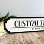 Personalised Road Sign Custom Text Plaque, thumbnail 3 of 4