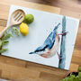 Inky Nuthatch Glass Worktop Saver, thumbnail 4 of 6