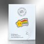 Didn't Lose My Sh*T Today Funny Rainbow Enamel Lapel Pin, thumbnail 5 of 8