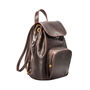 Personalised Women's Leather Small Rucksack 'Popolo', thumbnail 9 of 12