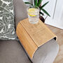 Personalised Classic Wooden Sofa Armchair Tray, thumbnail 1 of 5