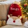 Personalised Reindeer Christmas Sack, thumbnail 1 of 4