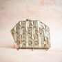 Madeira Silver Mother Of Pearl Clutch, thumbnail 1 of 4