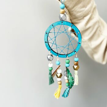 Personalised Make Your Own Dreamcatcher Craft Kit, 9 of 9