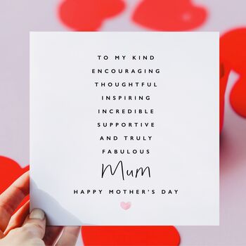 To My Mum Mother's Day Card, 2 of 3