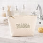 Personalised Makeup Travel Bag Gift For New Mum Mama, thumbnail 8 of 12