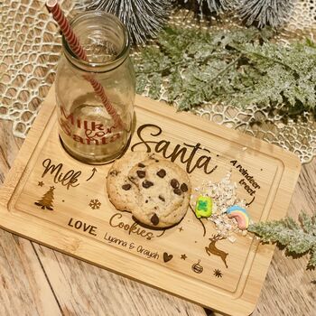 Personalised Christmas Santa Plate, 6 of 6