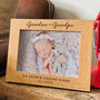 New Grandparents Personalised Picture Frame Photo Gift, thumbnail 1 of 7