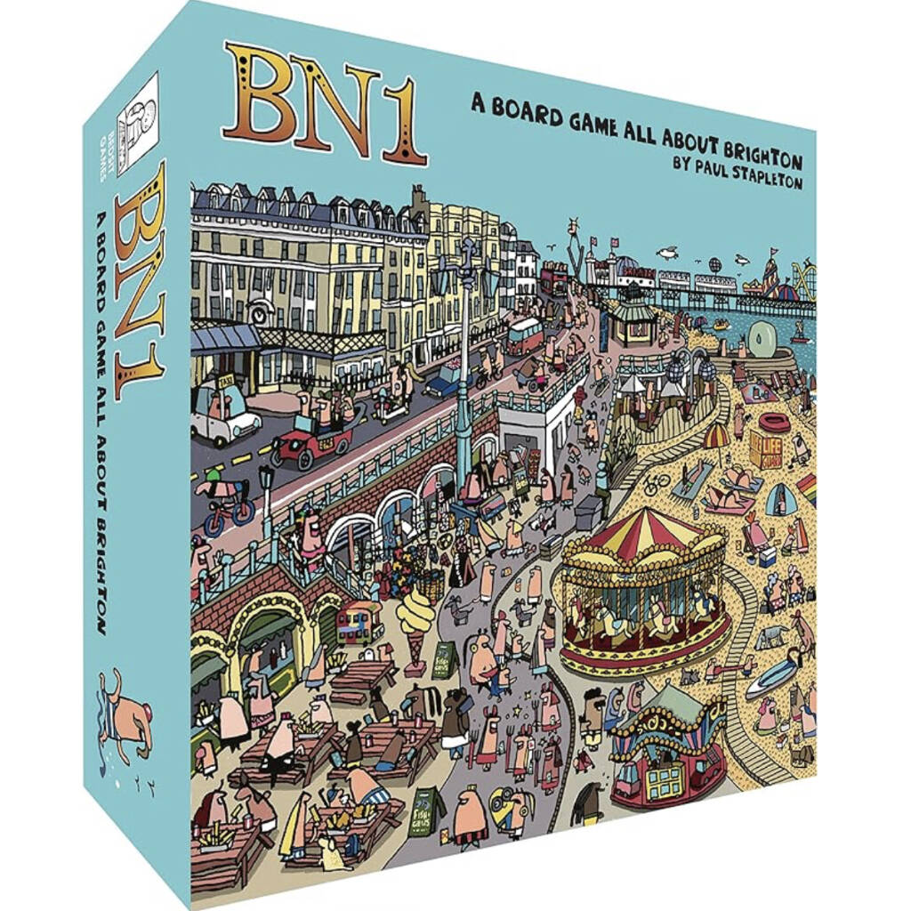 BN1 - A Board Game All About Brighton: 3rd edition