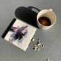 Sold Hand Painted Ceramic Coasters | Set Of Two/Four, thumbnail 1 of 9