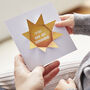 Personalised You Are My Sunshine Father's Day Card, thumbnail 1 of 3