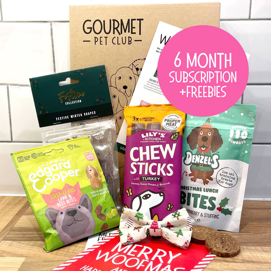 Dog treats delivered sale monthly