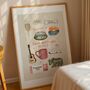 Personalised Favourite Couple Things Anniversary Print, thumbnail 3 of 11