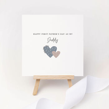 Personalised First Father's Day Card As My Daddy, 4 of 4