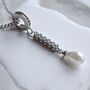 Dropwater Pearl Necklace 925, thumbnail 5 of 8