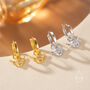 Dangling Highland Cow Huggie Hoops, thumbnail 12 of 12