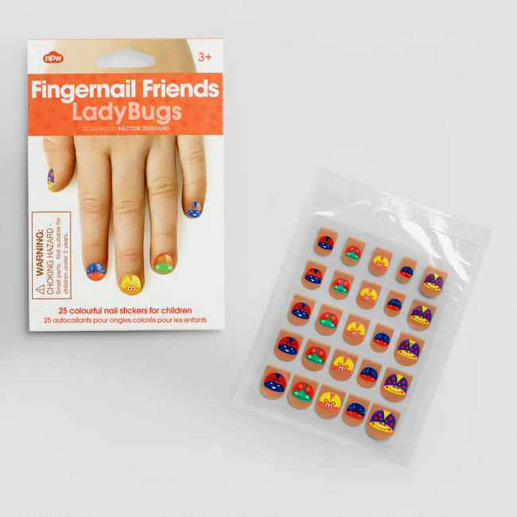 25 Fingernail Stickers By Little Lulubel | notonthehighstreet.com