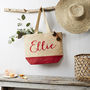 Personalised Name Shopping Bag Red, thumbnail 1 of 1