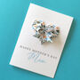 Personalised Mother's Day Floral Origami Heart Card, thumbnail 2 of 10