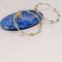 Turquoise Hoop Earrings, thumbnail 3 of 6