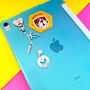 Personalised Sister Charm Accessory For Kindle, E Reader, Laptop And iPad, thumbnail 2 of 6