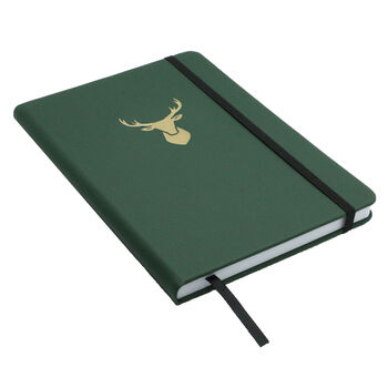 Stag Gold Foil Embossed Notebook, 3 of 4