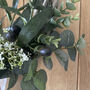 Spring Artificial Olive And Eucalyptus Wreath, thumbnail 4 of 6