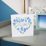 Personalised Heart Christening Card For Boys And Girls, thumbnail 7 of 10
