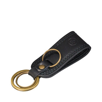 Personalised Father's Day Leather Keyring, 6 of 8
