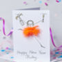 Handmade Personalised 3D Happy New Year Card, thumbnail 1 of 3