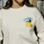 Cream Lemon Embroidered Knit Jumper, thumbnail 8 of 8