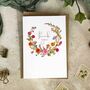 Autumn Floral Thank You Cards, thumbnail 1 of 5