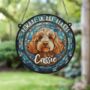 Cockapoo Golden Memorial Suncatcher, thumbnail 6 of 6