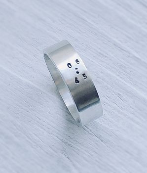 Personalised Time Ring, 6 of 8