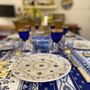 Blue And White Provencal Tablecloth Castellane, thumbnail 2 of 2
