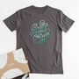 'Good Vibes Only' Slogan Cotton T Shirt, thumbnail 1 of 7