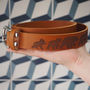 Personalised Dad's Bear Family Leather Belt, thumbnail 2 of 7