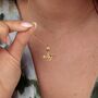 18ct Gold T Rex Dinosaur Charm Necklace, thumbnail 1 of 6