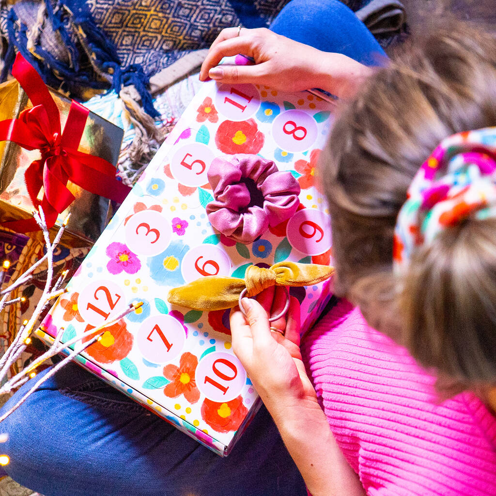 Hair Accessory Advent Calendar By Sparks And Daughters 