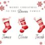 Personalised Christmas Scented Candle Gift Set For Family, Mum And Dad, thumbnail 4 of 7