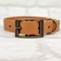 Waterproof Dog Collar And Lead Set Light Brown, thumbnail 2 of 3
