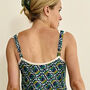 Lacey Nightie In Choice Of Blue Prints, thumbnail 6 of 12