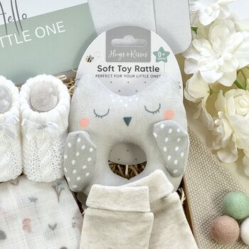 Little Owl New Baby Letterbox Gift Set, 2 of 7